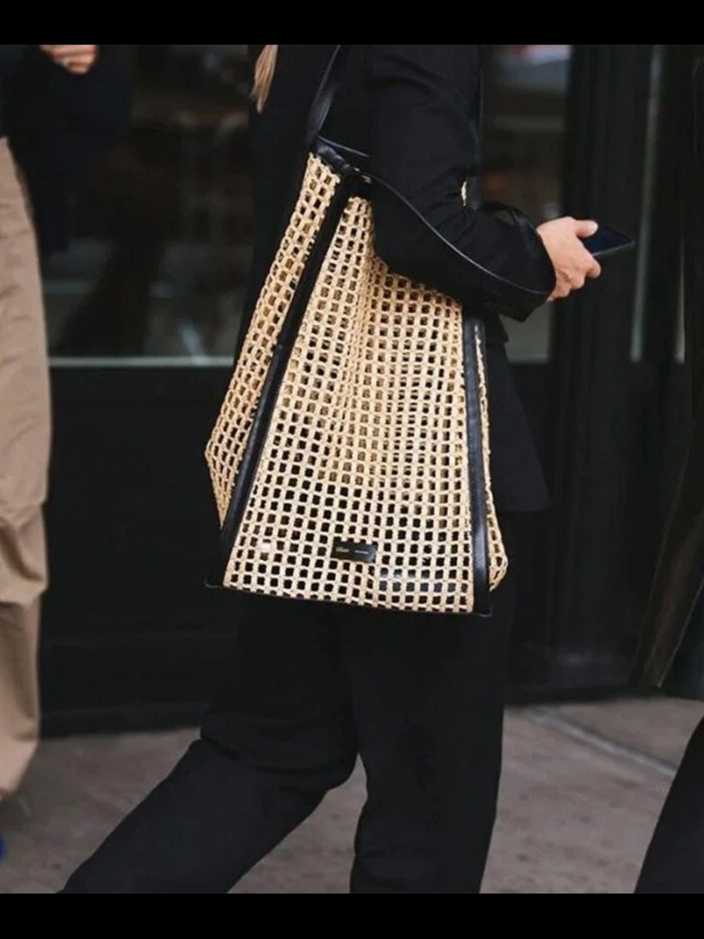 NWT - KHAITE Raffia June Tote
